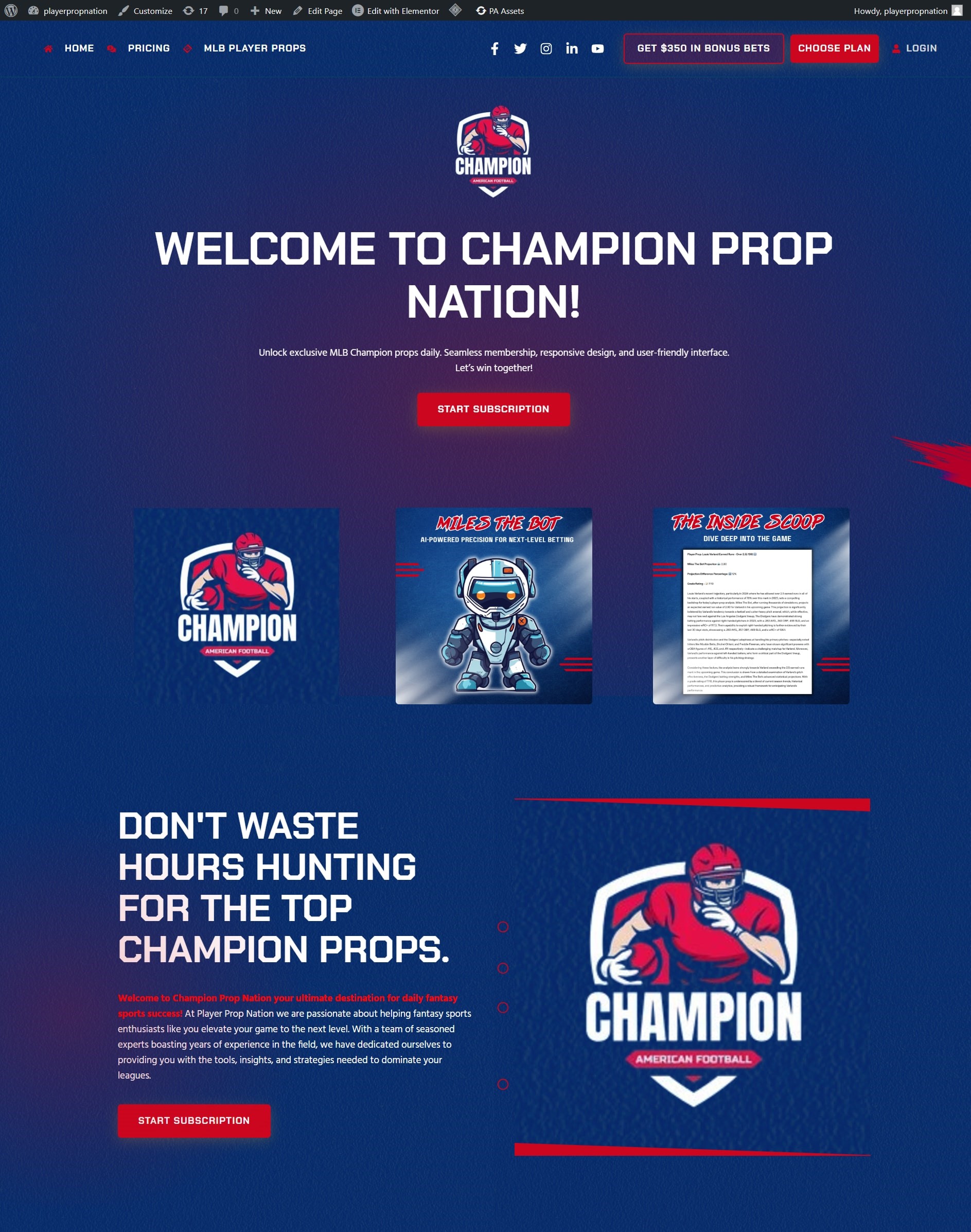 Champion Prop Nation!